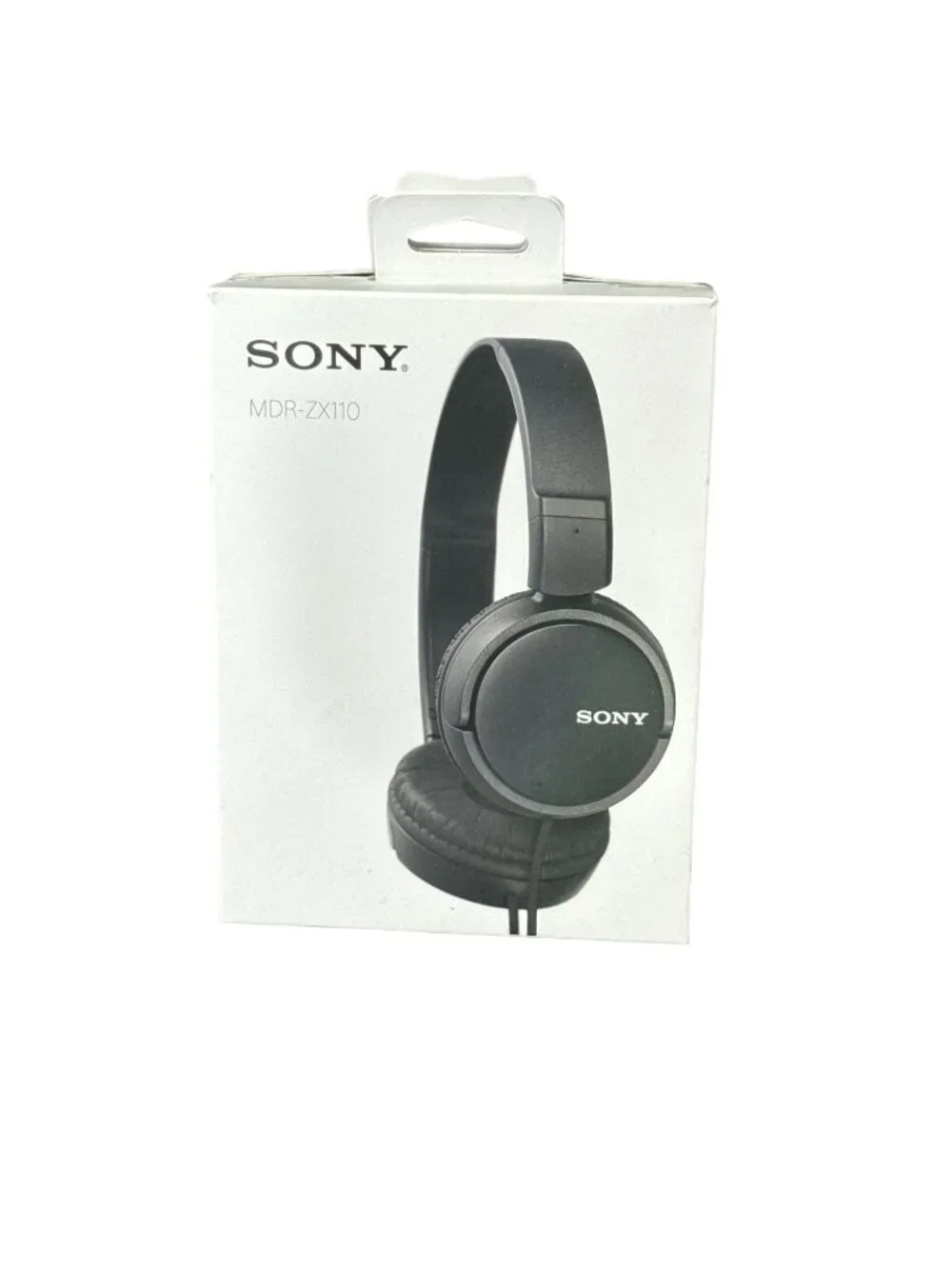 Sony MDR-ZX110 Wired Stereo Headphones With 3.5mm Jack Black Foldable Design New